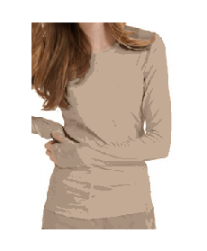 Code Happy long sleeve underscrub tee with Certainty - Ceil 