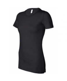 Ladies Bella short sleeve tee - Black 