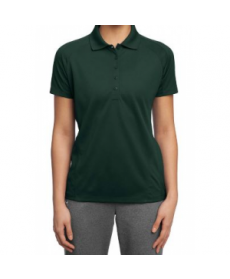 Ladies dri mesh polo - Dark Green 