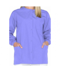 Natural Uniforms round neck scrub jacket - Ceil 