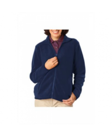 Blue Generation ladies full zip fleece jacket - Navy 