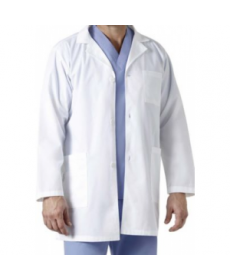 WonderWink Origins unisex student lab coat - White 