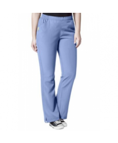 WonderWink Plus Tummy Control flare leg scrub pant - Ceil - 