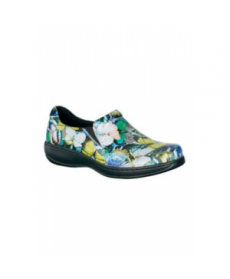 Spring Step Winfrey womens slip-on shoe - Blue Butterfly 