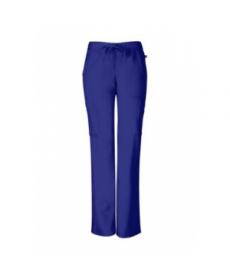 Sapphire elastic waist cargo scrub pant with Certainty apphire Blue 