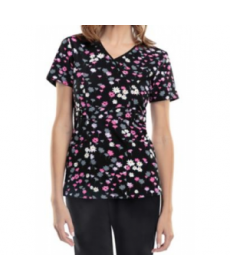 Cherokee Runway Forever and A Daisy print scrub top - Forever and A Daisy 