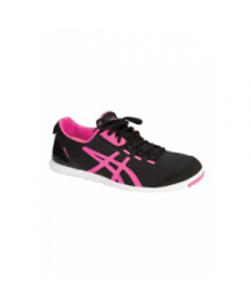 Asics Metrolyte womens athletic shoe - Black/Flash Pink/White 