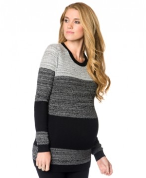 A Pea In The Pod Maternity Colorblocked Sweater
