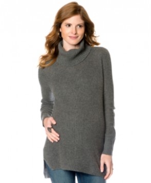 A Pea In The Pod Maternity Sweater, Long Sleeve Cable Knit