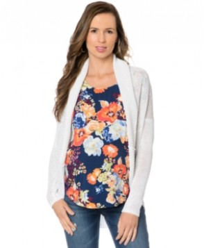 A Pea In The Pod Maternity Open-Front Cardigan