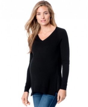 A Pea In The Pod Maternity High-Low Sweater