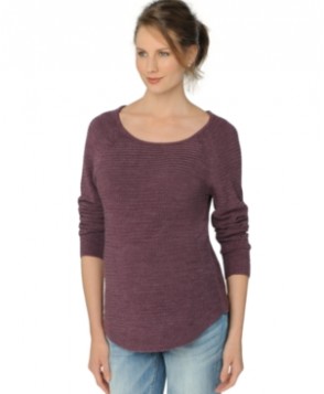 A Pea in the Pod Maternity Scoop-Neck Sweater