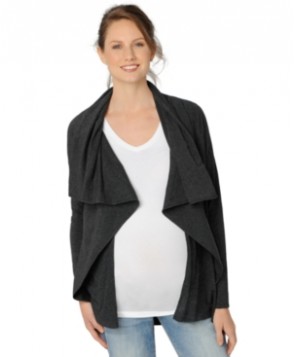 Luxe Essentials Maternity Draped Cardigan