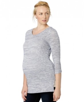 A Pea in the Pod Maternity Three-Quarter-Sleeve Sweater