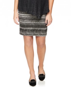 A Pea In The Pod Maternity Textured Pencil Skirt