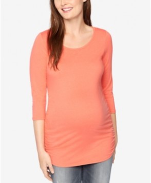 Motherhood Maternity Three-Quarter-Sleeve Top