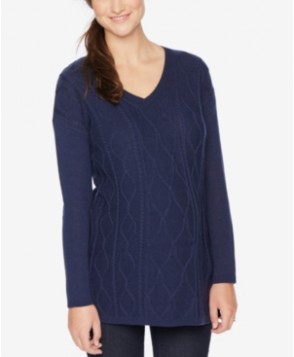 Motherhood Maternity Textured V-Neck Sweater
