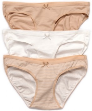 Motherhood Maternity Bikini Panties, 3 Pack