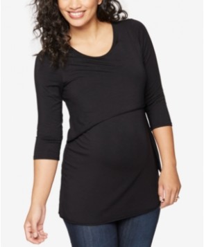 A Pea In The Pod Maternity Three-Quarter-Sleeve Top