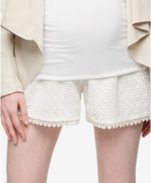 A Pea In The Pod Maternity Lace Shorts