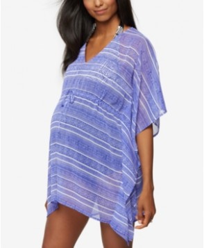 A Pea In The Pod Maternity Striped Cover-Up