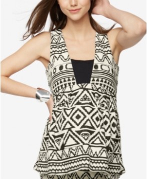 A Pea In The Pod Maternity Printed Sleeveless Top