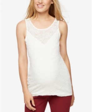 A Pea in the Pod Maternity Lace Tank Top