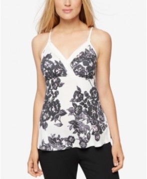 A Pea in the Pod Floral-Print Nursing Tank Top