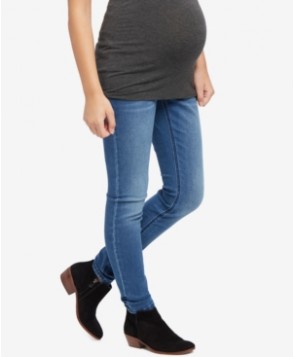 Motherhood Maternity Medium-Wash Skinny Jeans
