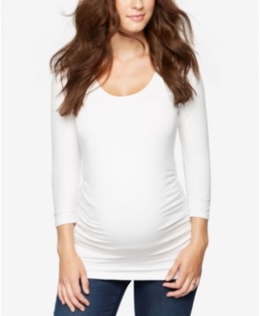 A Pea In The Pod Maternity Ruched Top