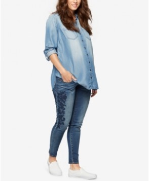 A Pea in the Pod Maternity Medium Wash Skinny Jeans