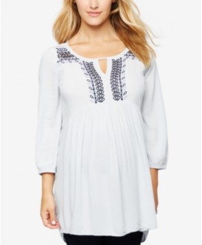 A Pea In The Pod Maternity Embellished Tunic