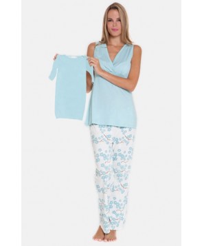 Olian -Piece Maternity Sleepwear Gift Set