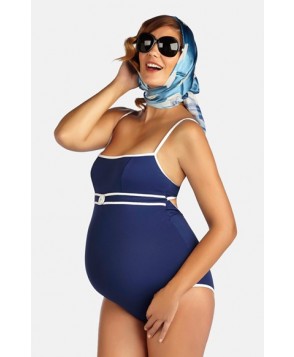 Pez D'Or 'Rimini' Pique One-Piece Maternity Swimsuit