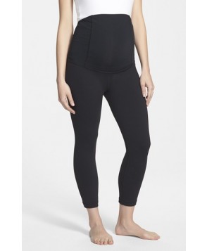 Ingrid & Isabel Active Maternity Capri Pants With Crossover Panel