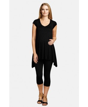 Urbanma Cap Sleeve Maternity Tunic