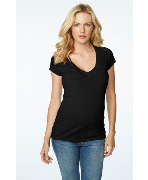 Maternal America V-Neck Maternity/nursing Tee