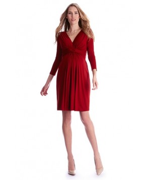 Seraphine 'Jolene' Front Knot Maternity Dress