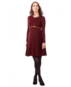 Isabella Oliver 'Danbury' Belted Maternity Skater Dress