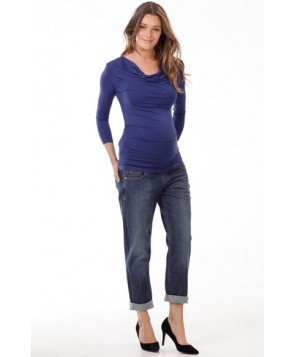 Isabella Oliver 'Leiston' Cowl Neck Maternity Top