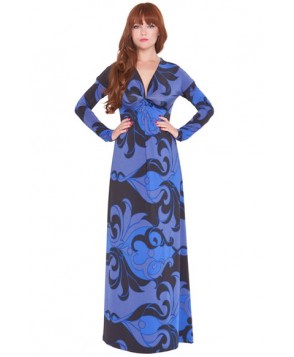 Olian 'Katherine' Print Maternity Maxi Dress