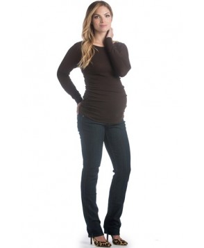 Lilac Clothing 'Taylor' Boatneck Maternity Top