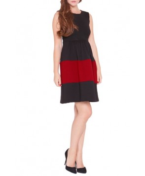 Olian 'Caroline' Colorblock Maternity Dress