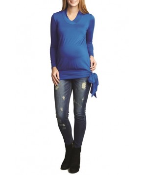 The Urban Ma Side Tie Maternity Top