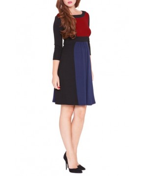 Olian 'Lucy' Colorblock Maternity Dress