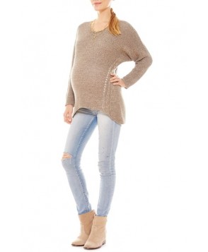 Imanimo Open Knit Maternity Sweater