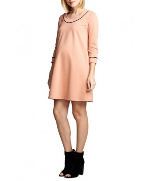 Maternal America Herringbone Maternity Dress