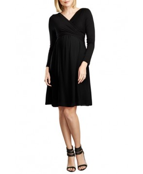 Maternal America Crossover Maternity Dress