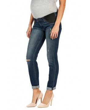 Paige 'Jimmy Jimmy' Boyfriend Skinny Maternity Jeans