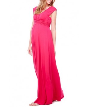 Ingrid & Isabel Empire Waist Maternity Maxi Dress